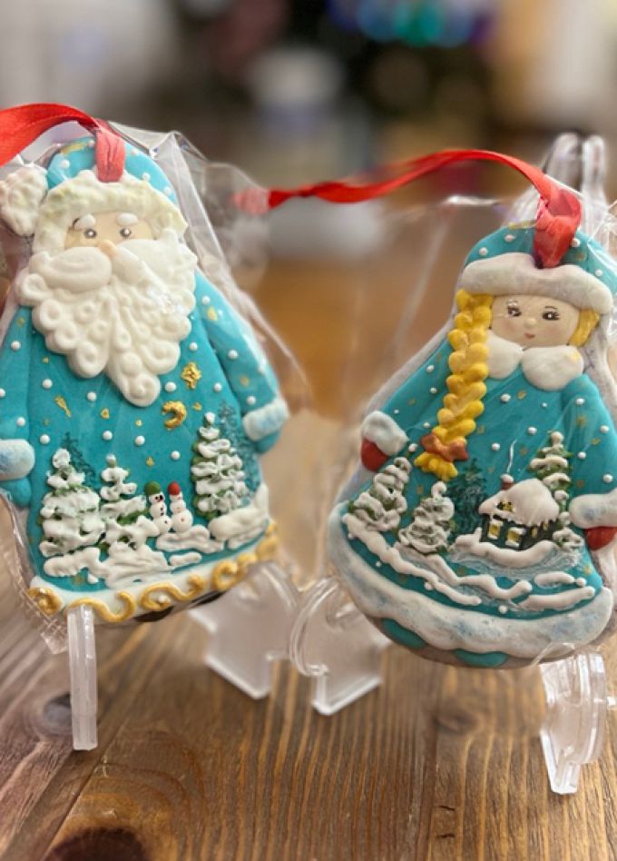 Мастер-класс «Роспись новогоднего пряника»